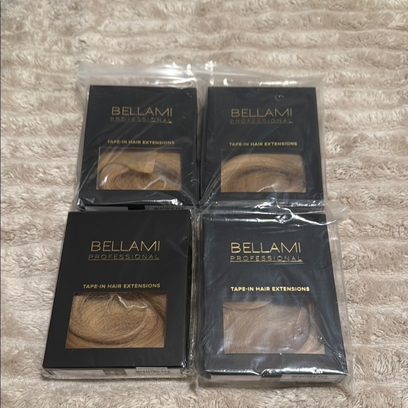 Bellami 14” Tape-In Hair Extensions #18/6 Golden Amber Blonde